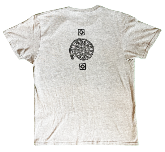 Medium - One of a Kind Short Sleeve Linoleum Printed T Shirt