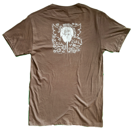 Small - One of a Kind Short Sleeve Linoleum Printed T Shirt